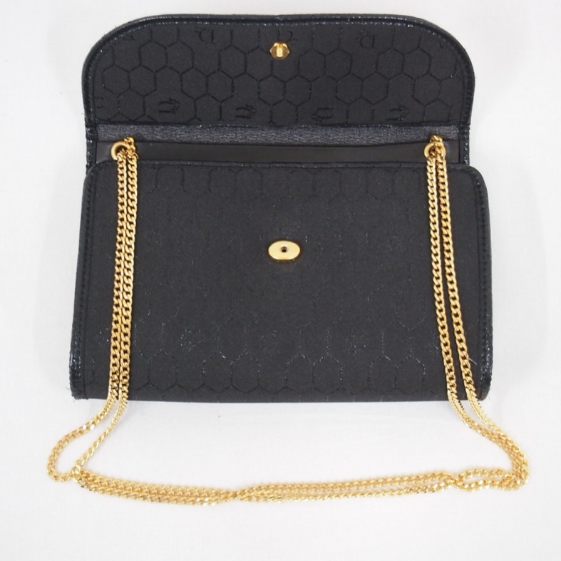 gold dior clutch