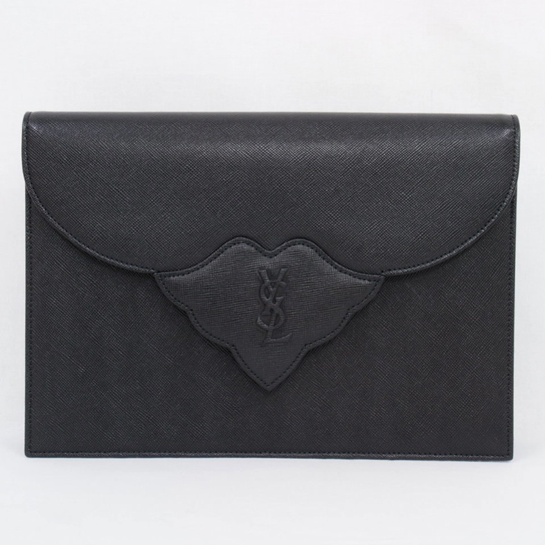 Vintage Mint Yves Saint Laurent YSL Envelope Clutch Bag Decorative ...  