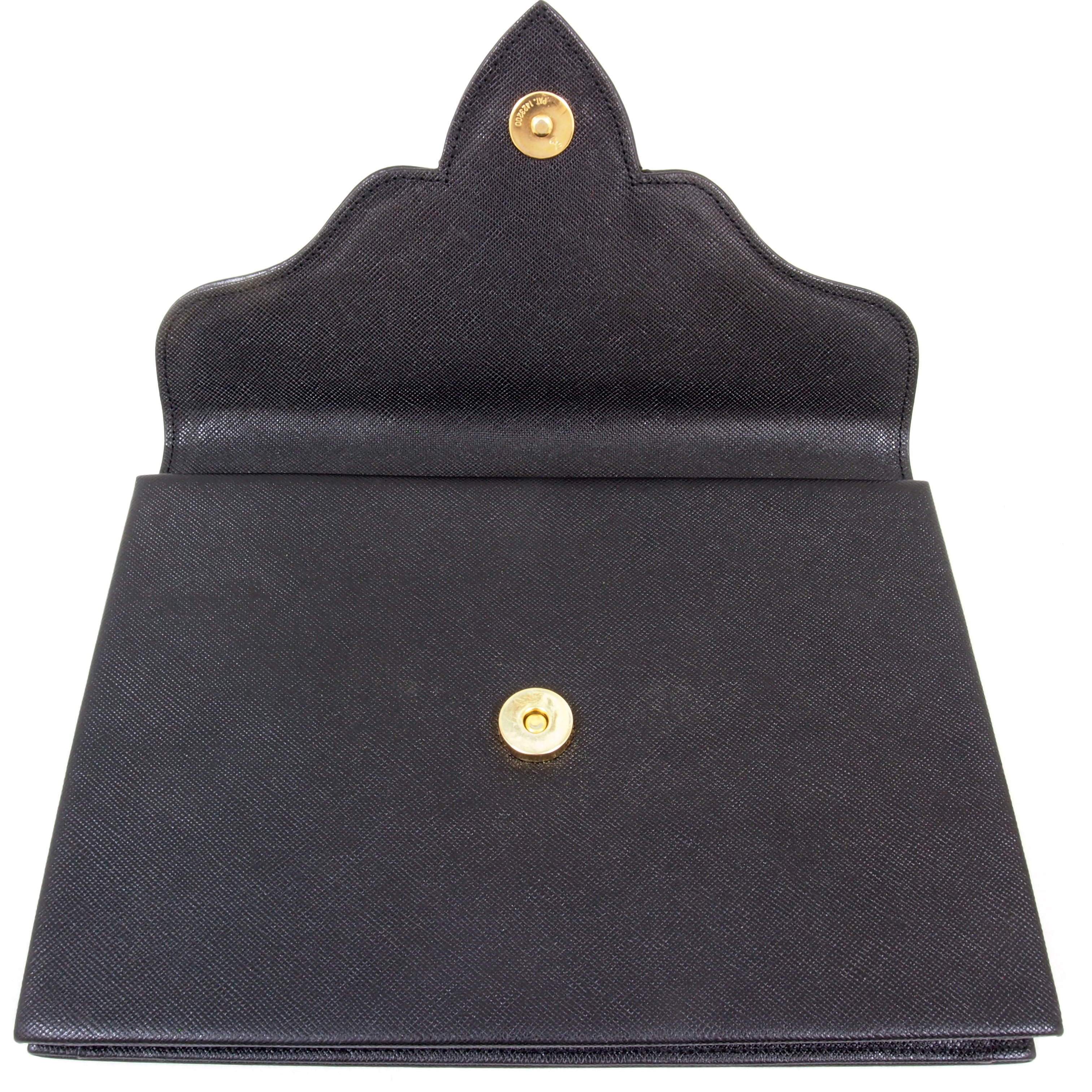 Vintage Mint Yves Saint Laurent YSL Envelope Clutch Bag Decorative Flap