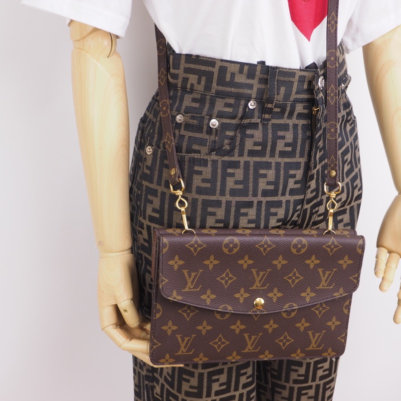 Vintage Louis Vuitton M51364 Monogram LV Sac Bandouliere Shoulder Bag -  Nina Furfur Vintage Boutique