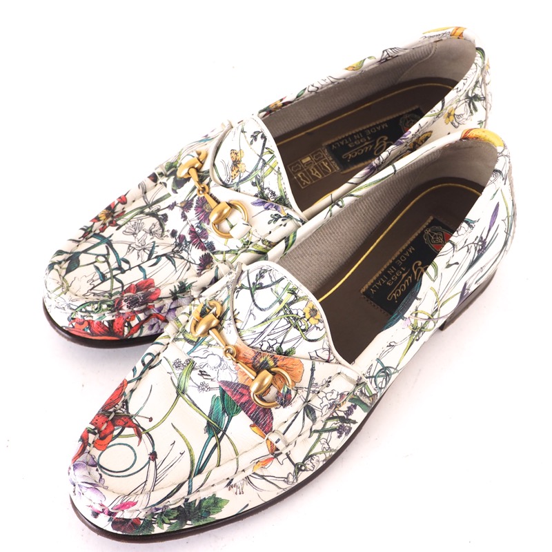 floral print shoes