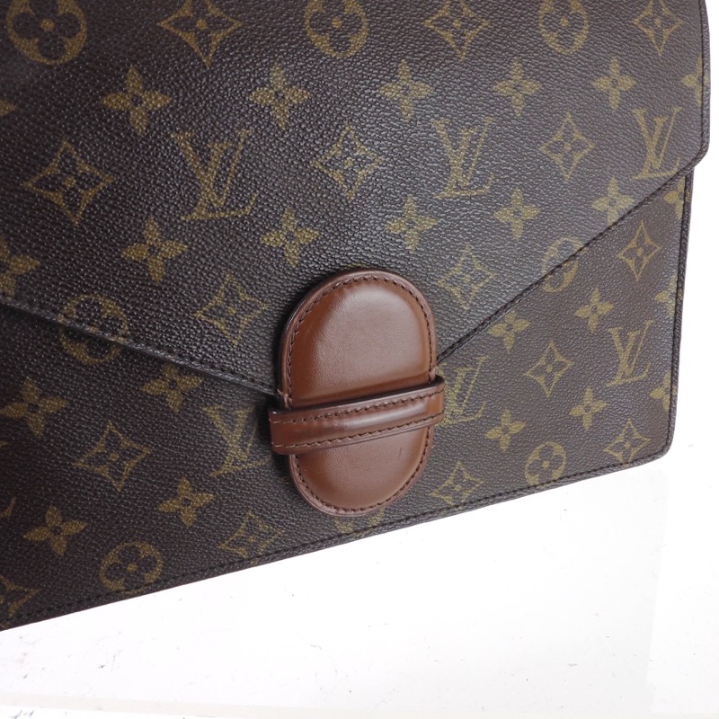 Auth Louis Vuitton Monogram Porte Envelope Clutch Bag M51801 Used