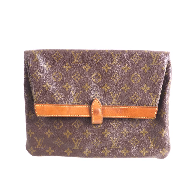 RARE Vintage Louis Vuitton Monogram Purse Bag Pochette Clutch Bag