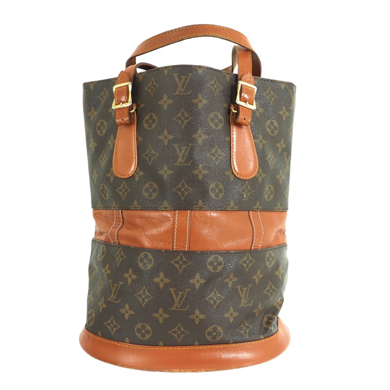 Authentic Louis Vuitton Shoulder Bag Bucket GM Monogram Used LV Handbag  Vintage