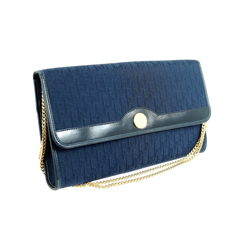 Vintage Dior Baby Blue Tassel Mini Saddle Bag – Treasures of NYC