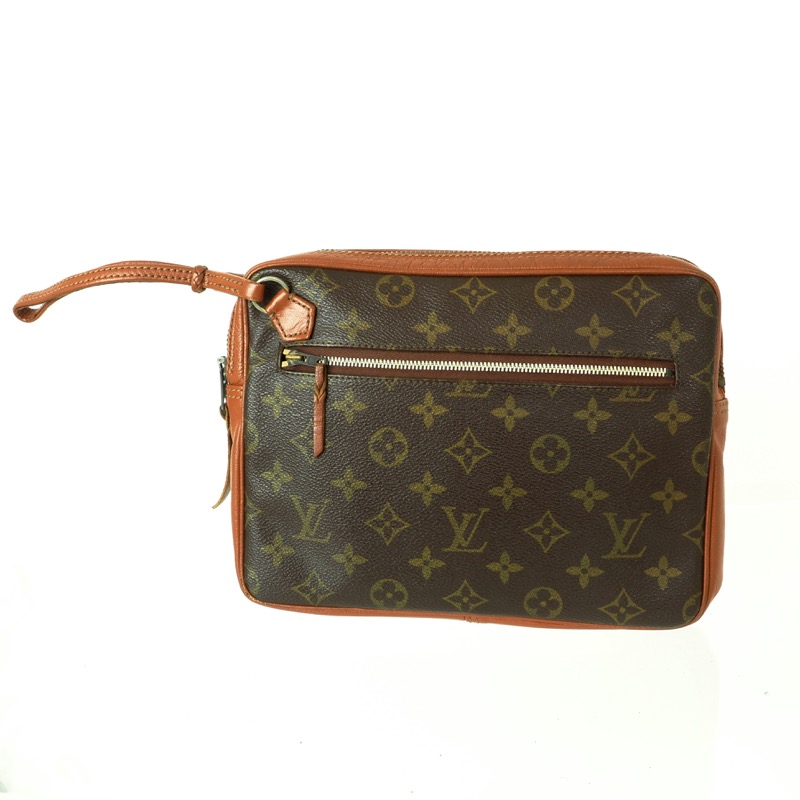 Vintage Louis Vuitton LV Monogram Sac Sports 183 GM Wristlet Clutch Bag -  Nina Furfur Vintage Boutique